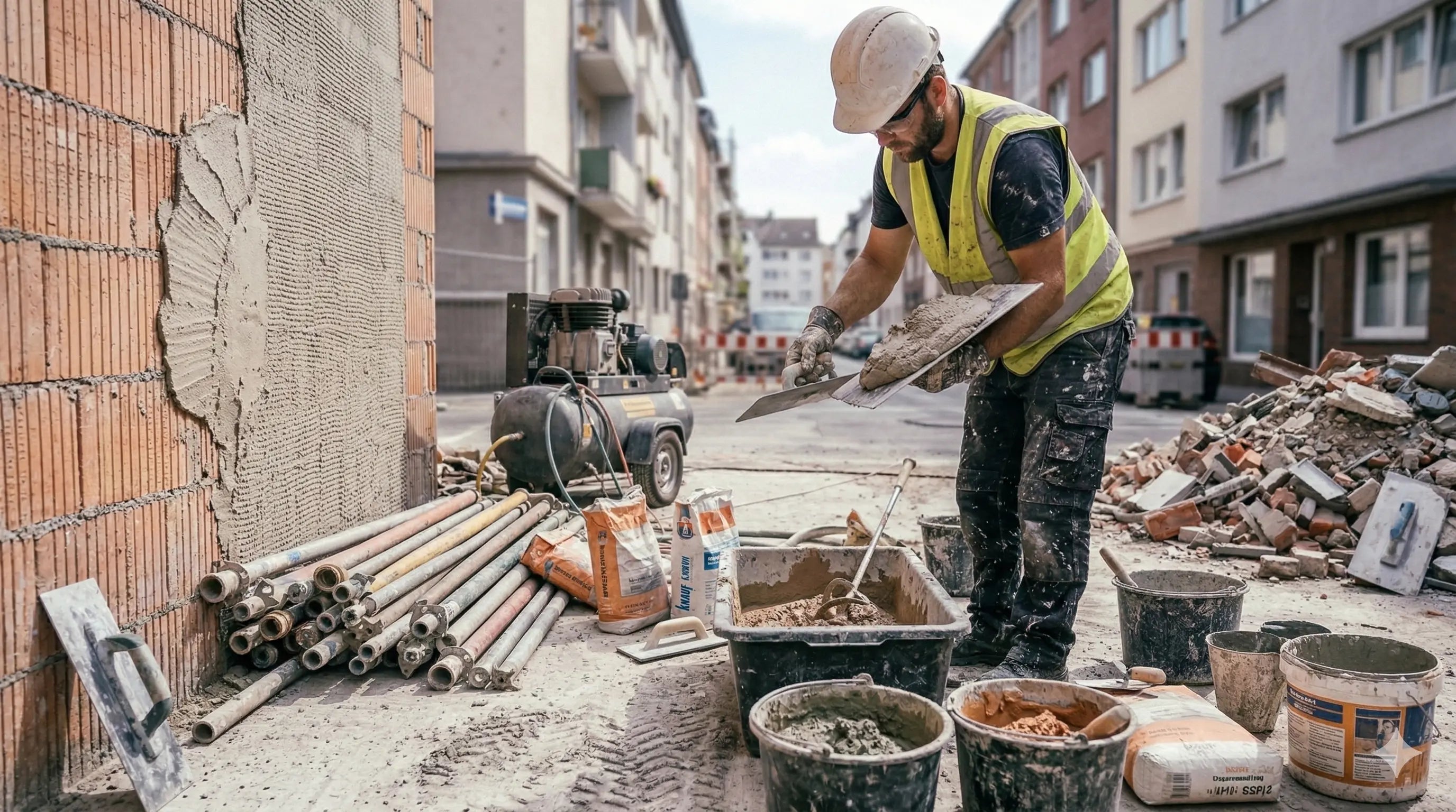 Verputzmaschine-Ersatzteile & Zubehör: So vermeiden Sie Stillstand auf der Baustelle