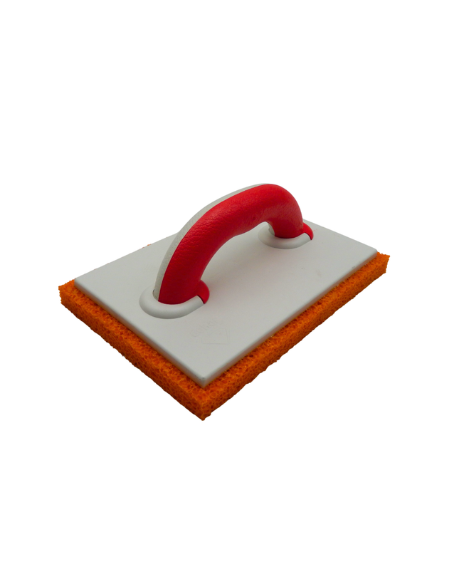 Reibebrett mit Schwammgummibelag, 240 x 165 x 20mm, grob Schwan