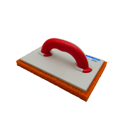Reibebrett mit Schwammgummibelag, 240 x 165 x 20mm, grob Schwan