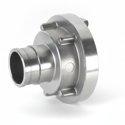 Storz Saugkupplung C mit Tülle 45mm Alu – Rückansicht