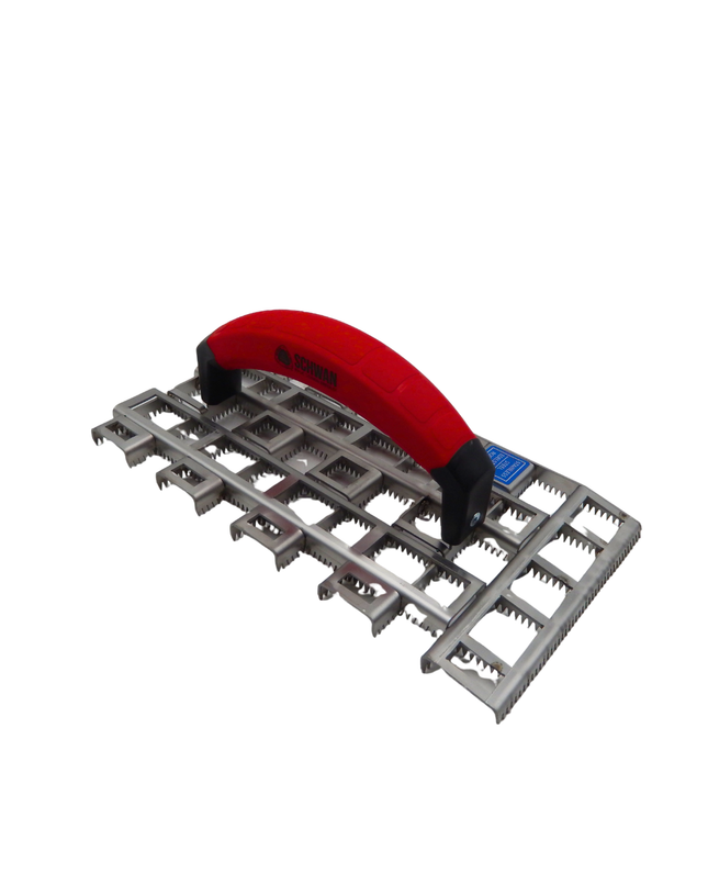 CrocoMax Plus Profi-Schleifraspel gezahnt 280x140mm Schwan