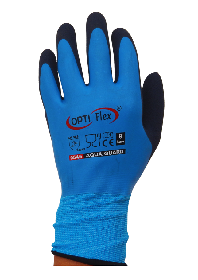 HANDSCHUHE  AQUA GUARD OPTI FLEX® HANDSCHUHE Gr. 10(12Pa/VPE - 120Pa/Kar)