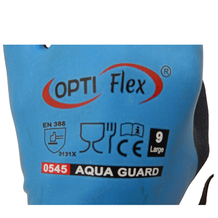 HANDSCHUHE  AQUA GUARD OPTI FLEX® HANDSCHUHE Gr. 10(12Pa/VPE - 120Pa/Kar)