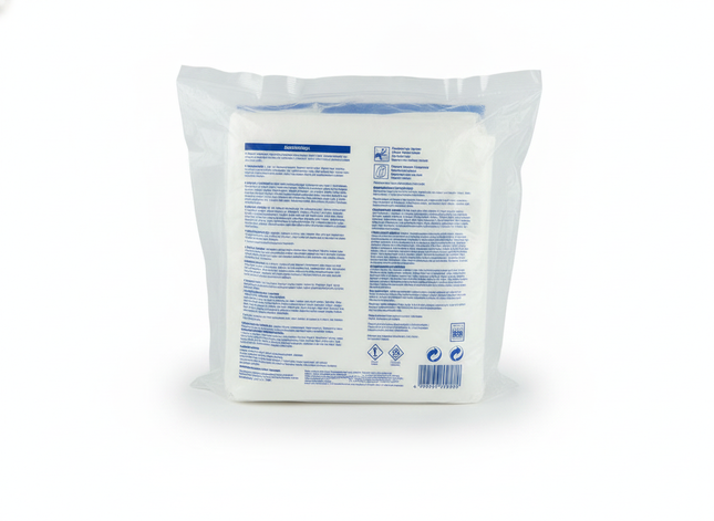 LDPE Abdeckplane extra stark 50 mµ transparent 4 x 5 m – Profi-Abdeckfolie für Maler & Bau – Rückansicht