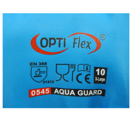 HANDSCHUHE  AQUA GUARD OPTI FLEX® HANDSCHUHE Gr. 10(12Pa/VPE - 120Pa/Kar)