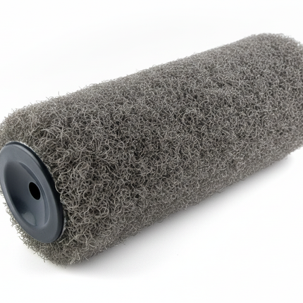 Spezialwalze für Spachtelmasse, Rollputz, Spritzputz, Rollspachtel und Trockenputzmischungen 18 cm – Frontansicht