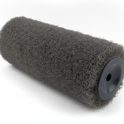 Spezialwalze für Spachtelmasse, Rollputz, Spritzputz, Rollspachtel und Trockenputzmischungen 18 cm – Rückansicht