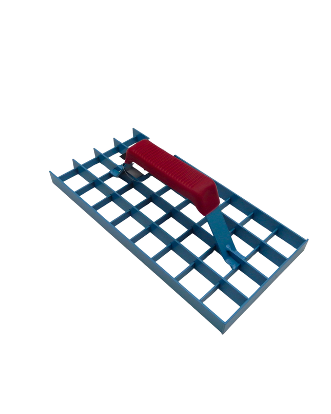 Gitter-Rabott / Putzhobel 290x140mm, Gitter 32x32mm Stock - PlasterOne