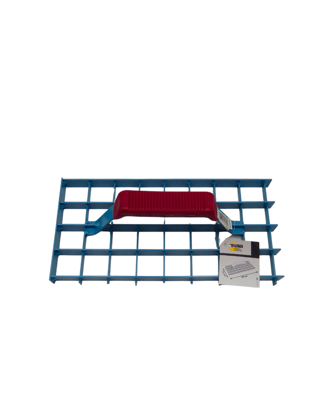 Gitter-Rabott / Putzhobel 290x140mm, Gitter 32x32mm Stock - PlasterOne
