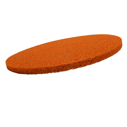 Schwammscheibe Klett und Teller 350x15 mm – grob Putzscheibe Glätter für Rokamat