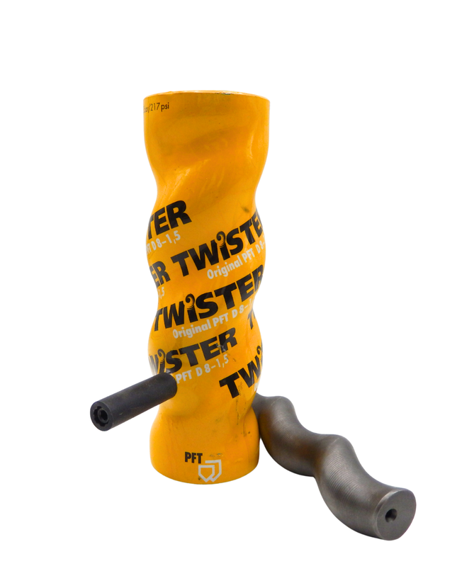 PFT D8-1,5 Rotor mit Zapfen/Stator Twister mit PIN