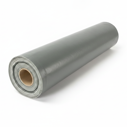 Baufolie Typ 200 mµ transluzente LDPE-Folie – Profi-Abdeckfolie für Maler & Bau – Frontansicht