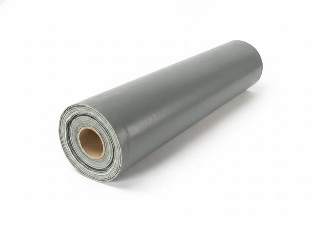 Baufolie Typ 200 mµ transluzente LDPE-Folie – Profi-Abdeckfolie für Maler & Bau – Frontansicht