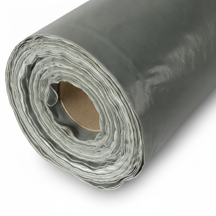 Baufolie Typ 200 mµ transluzente LDPE-Folie – Profi-Abdeckfolie für Maler & Bau – Rückansicht