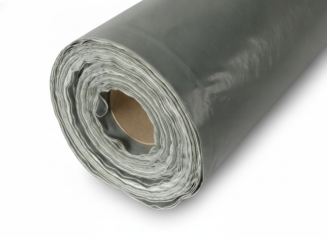 Baufolie Typ 200 mµ transluzente LDPE-Folie – Profi-Abdeckfolie für Maler & Bau – Rückansicht
