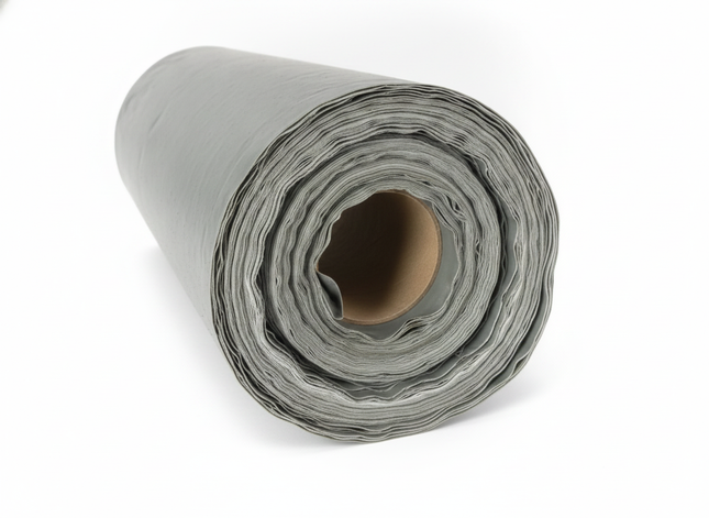 Baufolie Typ 200 mµ transluzente LDPE-Folie – Profi-Abdeckfolie für Maler & Bau – Draufsicht