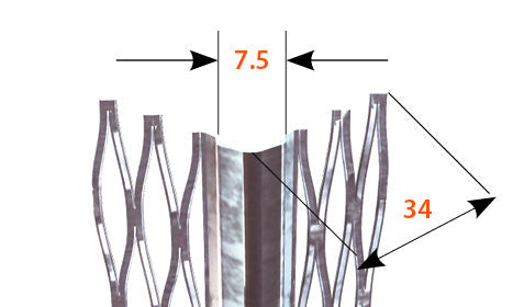 Eckschutzprofil 4000/6 scharfkantig | 10 mm – Verzinkter Stahl (0,6 mm) (1 Bund = 25Stk) Catnic