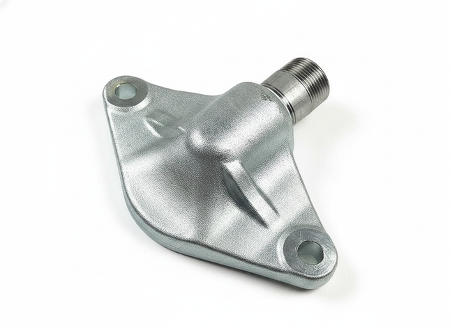 Druckflansch D-Pumpe – passend für PFT G4 / PlasterOne No.1 – 1¼ Zoll Außengewinde – Draufsicht