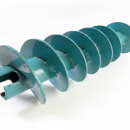 Dosierwelle m-tec D20 35 mm – passend für m-tec Mischer D20 / PlasterOne – Frontansicht