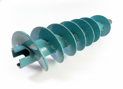 Dosierwelle m-tec D20 35 mm – passend für m-tec Mischer D20 / PlasterOne – Frontansicht