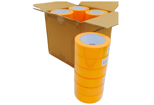 10x Profi Malerkrepp Goldband 50m Rolle Fineline Washi Tape Malerband Abdeckband Mein Shop