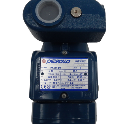 Pedrollo Einbauwasserpumpe PKSm 60 selbstansaugend 220-230V Mein Shop
