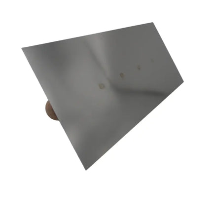 Glättekelle Edelstahl 280 x 130 x 0,7 mm  – Holzgriff - Made in Germany Mein Shop