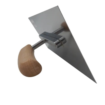 Glättekelle Edelstahl 280 x 130 x 0,7 mm  – Holzgriff - Made in Germany Mein Shop