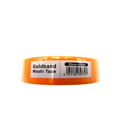 10x Profi Malerkrepp Goldband 50m Rolle Fineline Washi Tape Malerband Abdeckband Mein Shop