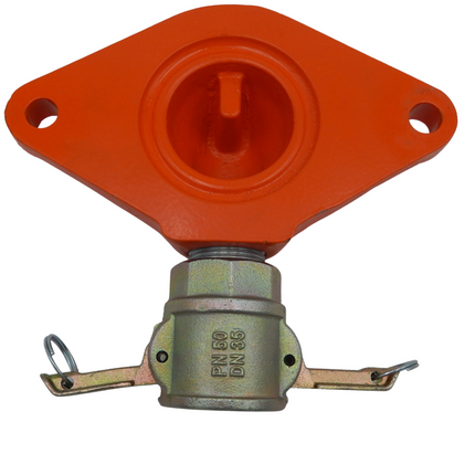 PlasterOne® Druckflansch D-Pumpe – passend PFT G4 mit/ohne Kupplung - Verstärkt Mein Shop