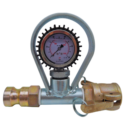 Mörteldruckmanometer komplett mit Kupplungen 25 – Monometer für Putzmaschinen G4 Mein Shop