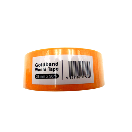 10x Profi Malerkrepp Goldband 50m Rolle Fineline Washi Tape Malerband Abdeckband Mein Shop
