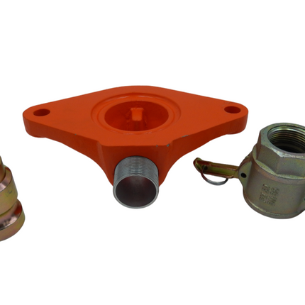 PlasterOne® Druckflansch D-Pumpe – passend PFT G4 mit/ohne Kupplung - Verstärkt Mein Shop