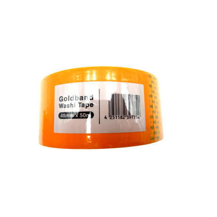 10x Profi Malerkrepp Goldband 50m Rolle Fineline Washi Tape Malerband Abdeckband Mein Shop