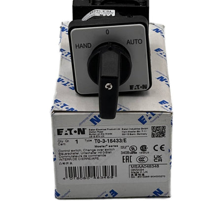Umschalter EATON T0-3-15433/E HAND-0-AUTO