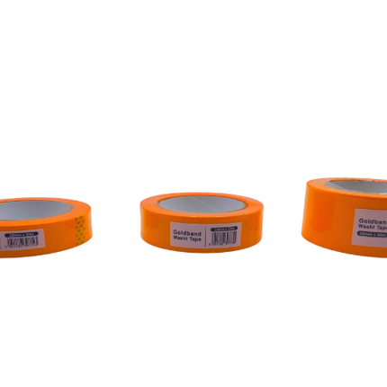 Profi Malerkrepp Goldband Malerkrepp 50 m Rolle | FineLine Washi Tape Abdeckband Stock-plasterOne
