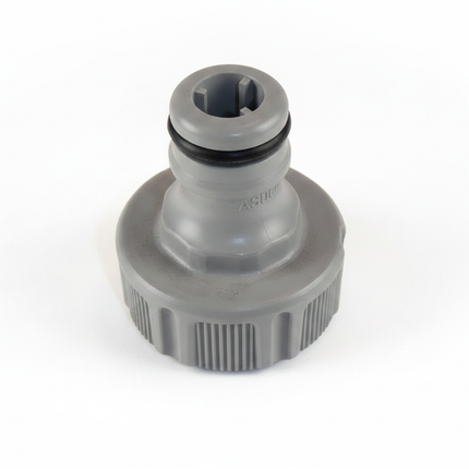 Gardena Hahnverbinder / Hahnstück 3/4 Zoll / 26,5 mm – Draufsicht