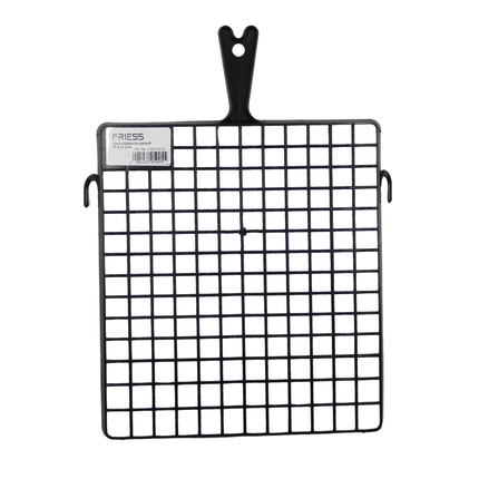 Abstreifgitter Kunststoff 27x31cm, schwarz
