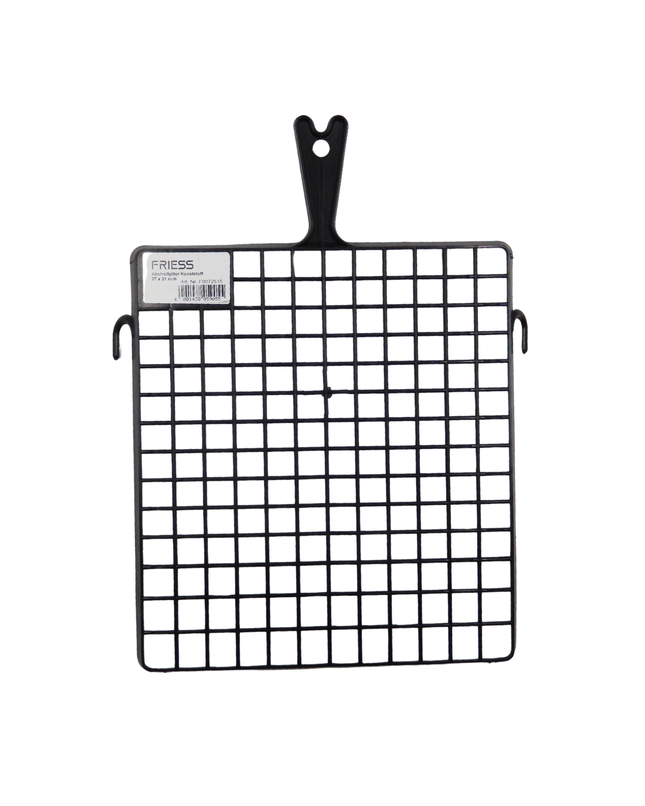 Abstreifgitter Kunststoff 27x31cm, schwarz