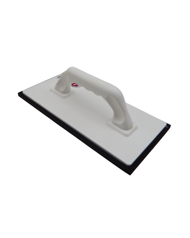 Kunststoff-Reibebrett m. schwarzem Belag, 280x140x8mm Schwan