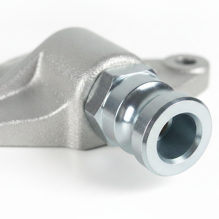 Druckflansch D-Pumpe – passend für PFT G4 / PlasterOne No.1 – V-Teil 35 – Detailansicht