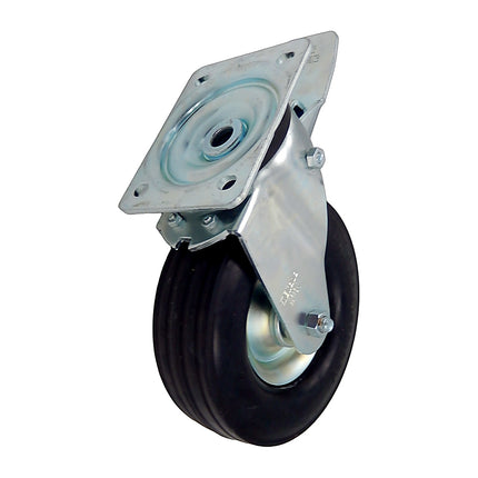 Lenkrolle für Verputzmaschinen 200/65mm feststellbar | PlasterOne® No. 1