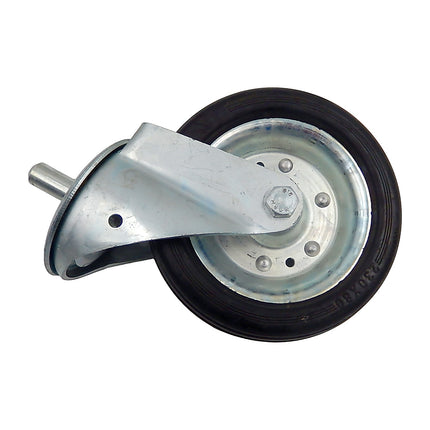 Lenkrolle für Verputzmaschinen 200/65mm feststellbar | PlasterOne® No. 1