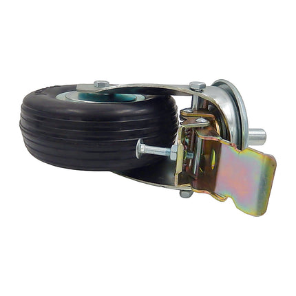 Lenkrolle für Verputzmaschinen 200/65mm feststellbar | PlasterOne® No. 1