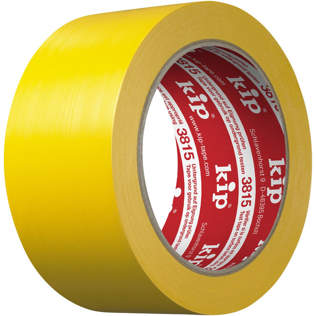 KIP 3815 PVC-Schutzband glatt – Gelb