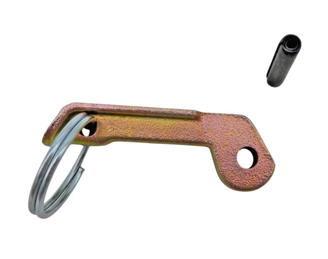 Nockenhebel mit Sicherungsring Mörtelschlauch Kupplung Putzschlauch u Spannstift Stock-plasterOne
