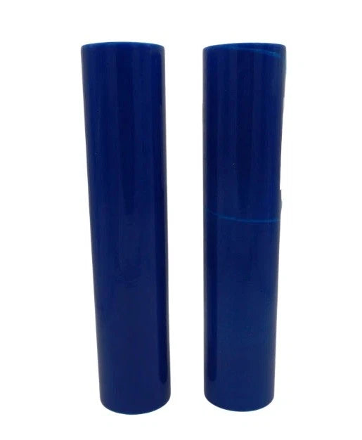 Selbstklebende Schutzfolie / Glasschutzfolie/ Fensterschutz 50 cm x 100 m – blau Stock-plasterOne