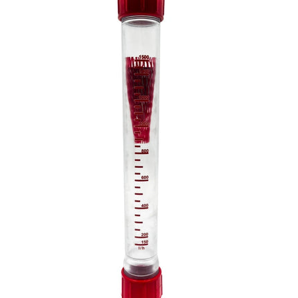 Wasserdurchflussmesser 150-1500 l/h – passend für Putzmaschinen z.B. PFT G4 Stock-plasterOne