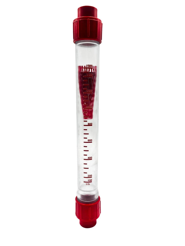 Wasserdurchflussmesser 150-1500 l/h – passend für Putzmaschinen z.B. PFT G4 Stock-plasterOne