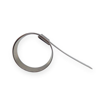 Banditschelle V206 für 25 mm Schlauch – Rostfreier Stahl (V2A)